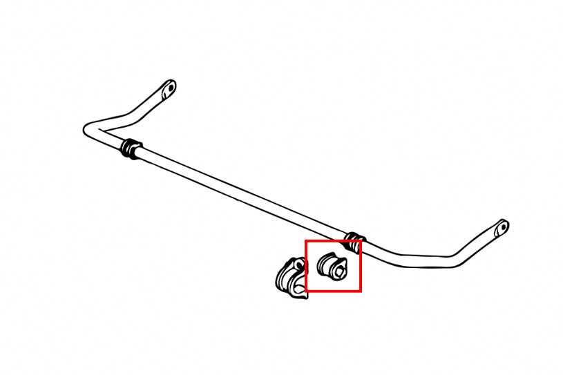 Set bucse suport bara stabilizatoare fata Hardrace pentru Honda S2000 - 6951