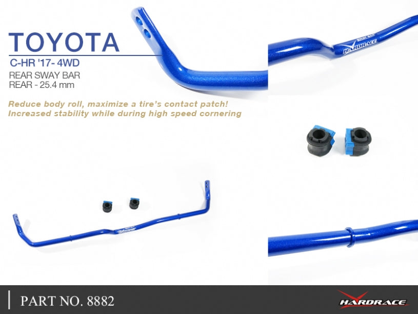 Bara stabilizatoare spate Hardrace pentru Toyota C-HR - 8882