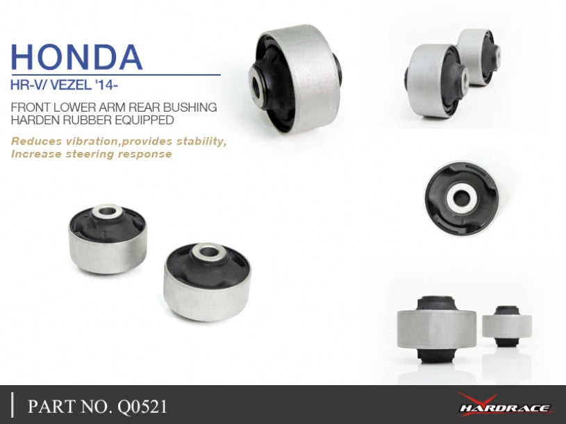 Set bucse brat suspensie inferior fata spate Hardrace pentru Honda HR-V - Q0521