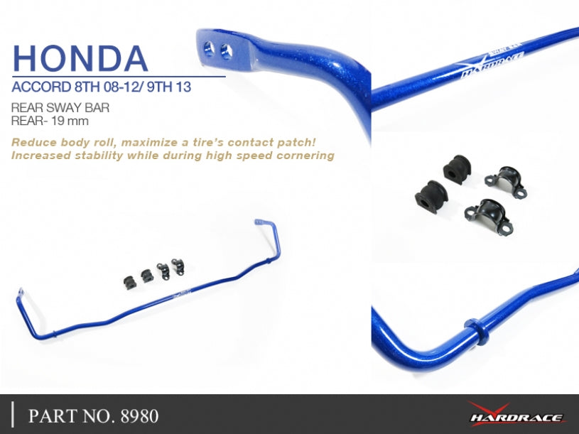 Bara stabilizatoare spate Hardrace pentru Honda Accord - 8980