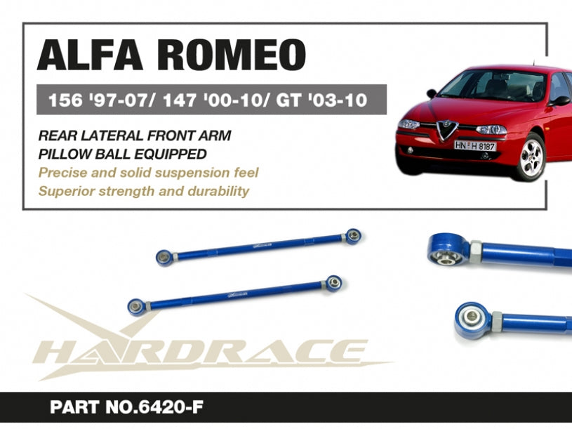 Brat suspensie brat transversal fata spate Hardrace pentru Alfa Romeo 147 / 156 - 6420-F