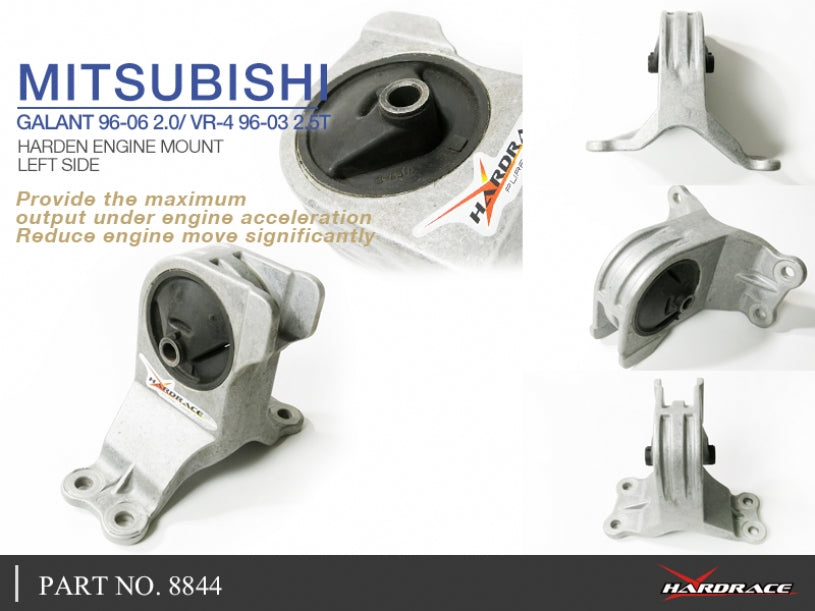 Tampon motor stanga Hardrace pentru Mitsubishi Galant - 8844