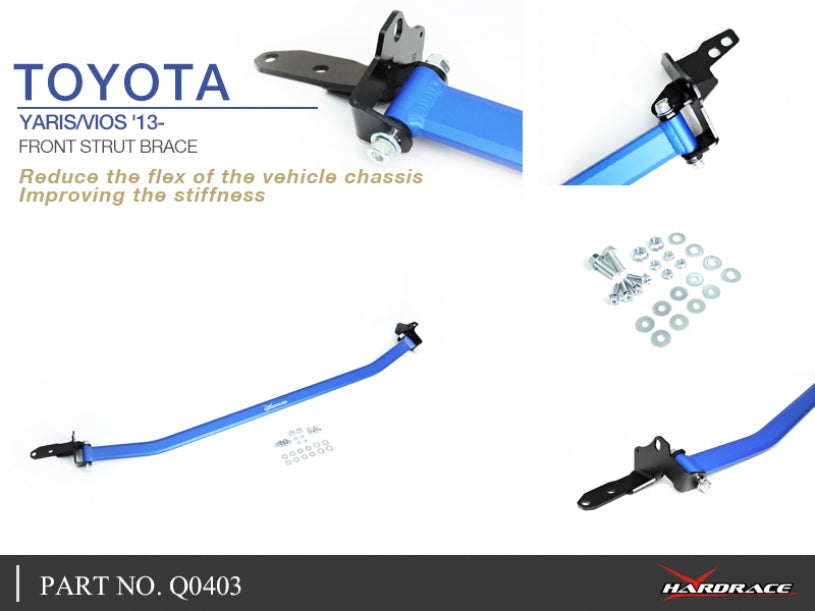 Bara rigidizare telescoape fata Hardrace pentru Toyota Yaris - Q0403