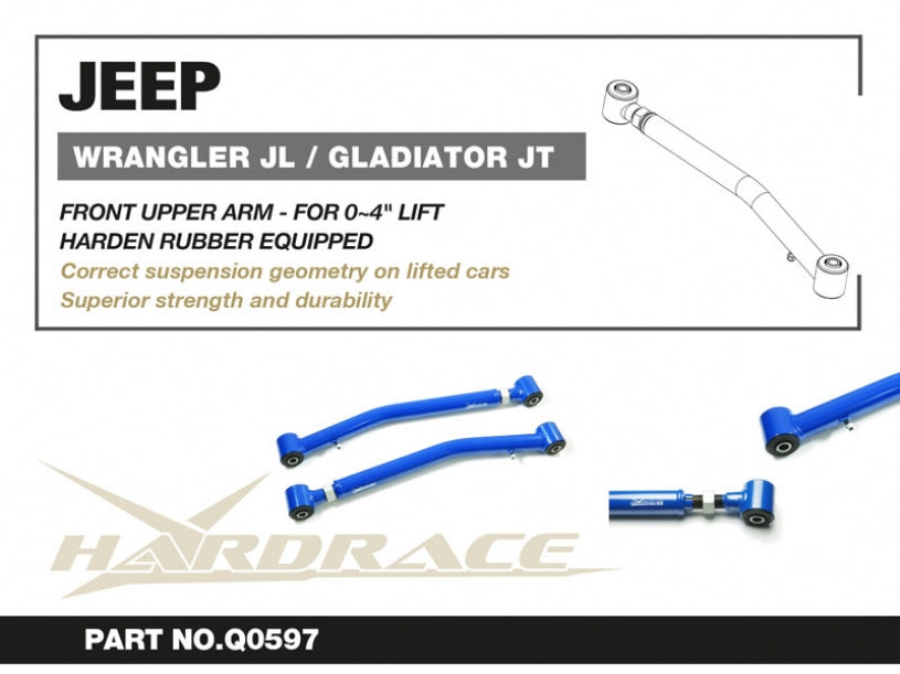 Brat suspensie inferior fata Hardrace pentru Jeep Gladiator / Wrangler - Q0597