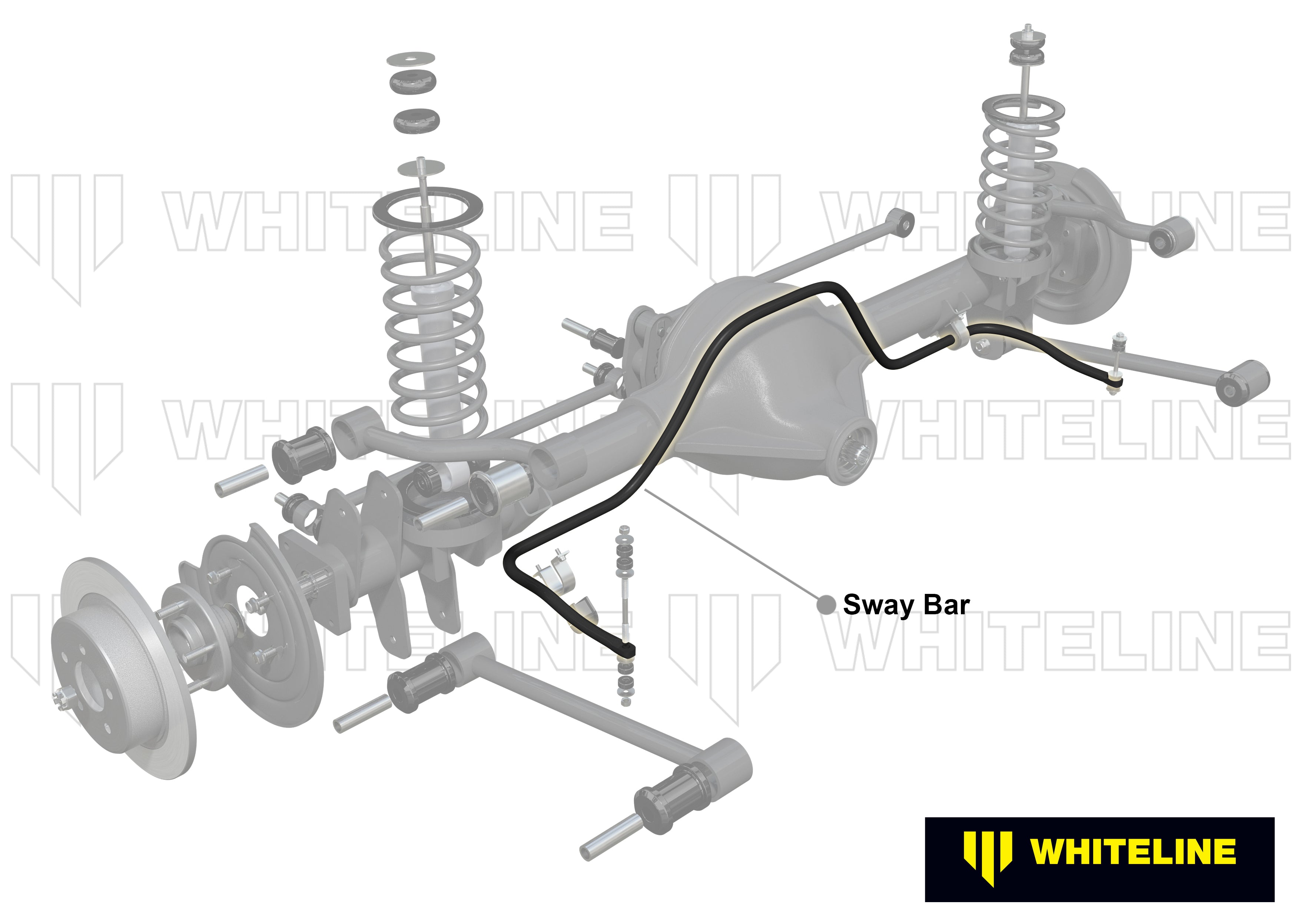 Bara stabilizatoare fixa 24mm Whiteline pentru Ford Ltd - BFR35