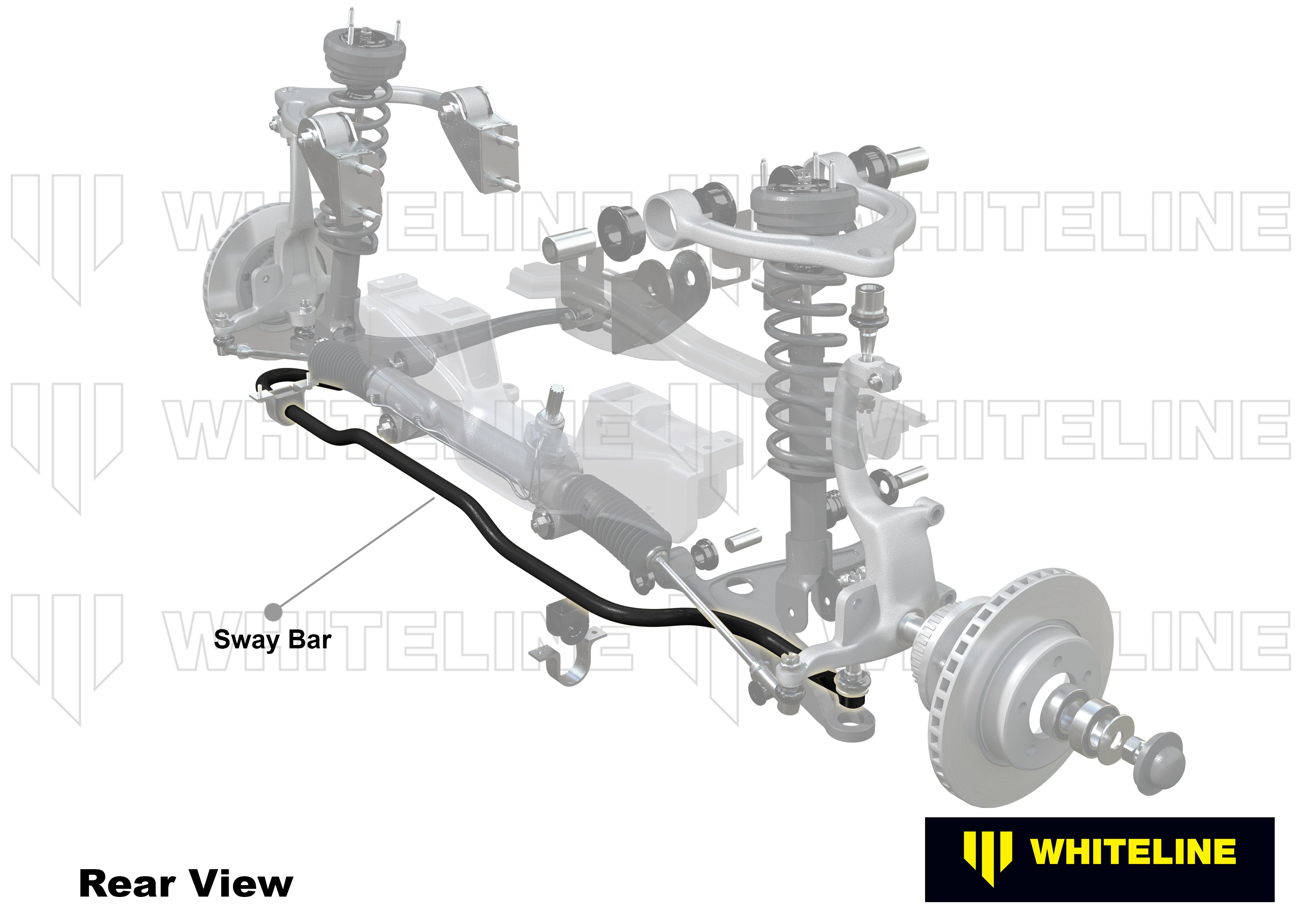 Bara stabilizatoare 24mm reglabila in 2 puncte Whiteline pentru Mazda Mx-5 - BMF63Z