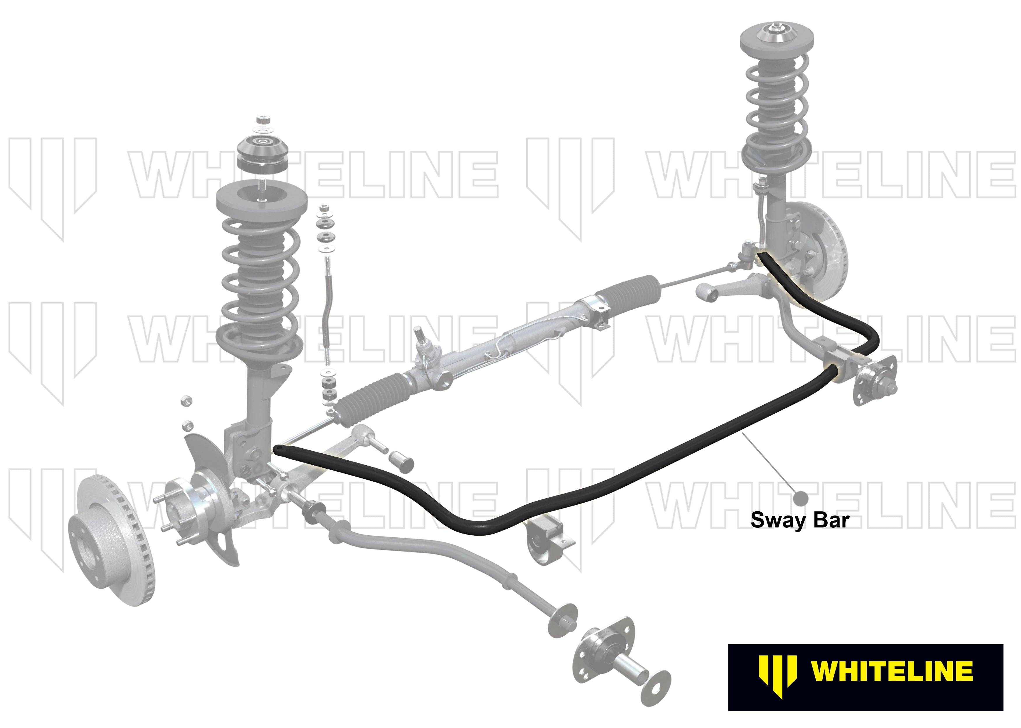 Bara stabilizatoare fixa 27mm Whiteline pentru Nissan 180Sx - BNF21