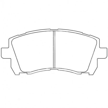 Placute Frana CL Brakes RC5 - PLUS AVANT SUBARU IMPREZA 2.0I TURBO GT (211CV) 96 TO 98