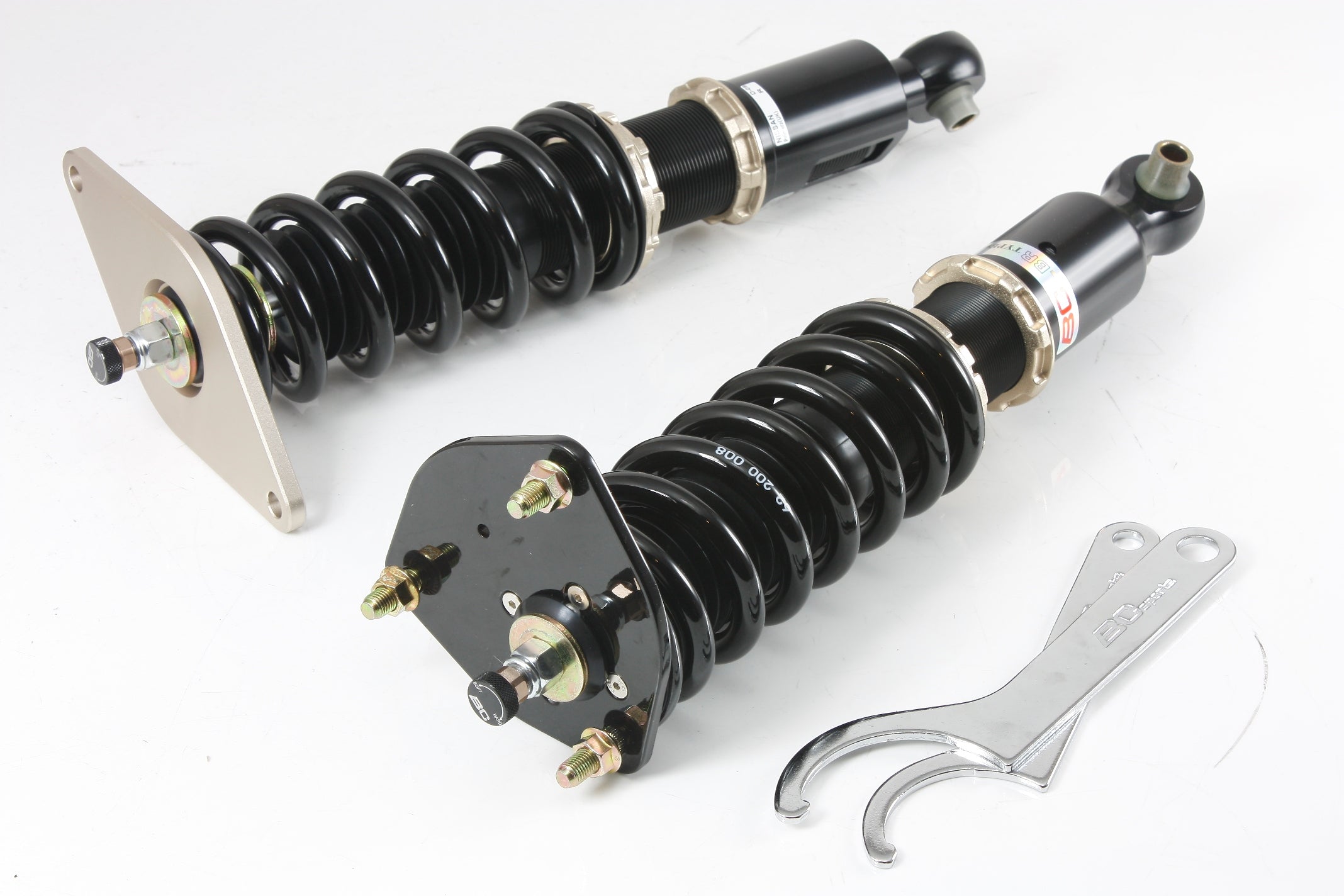 Suspensie Reglabila Coilover BC Racing BR - Nissan Primera P11 (95-02) FWD, W/OEM STRUT BRACES ONLY