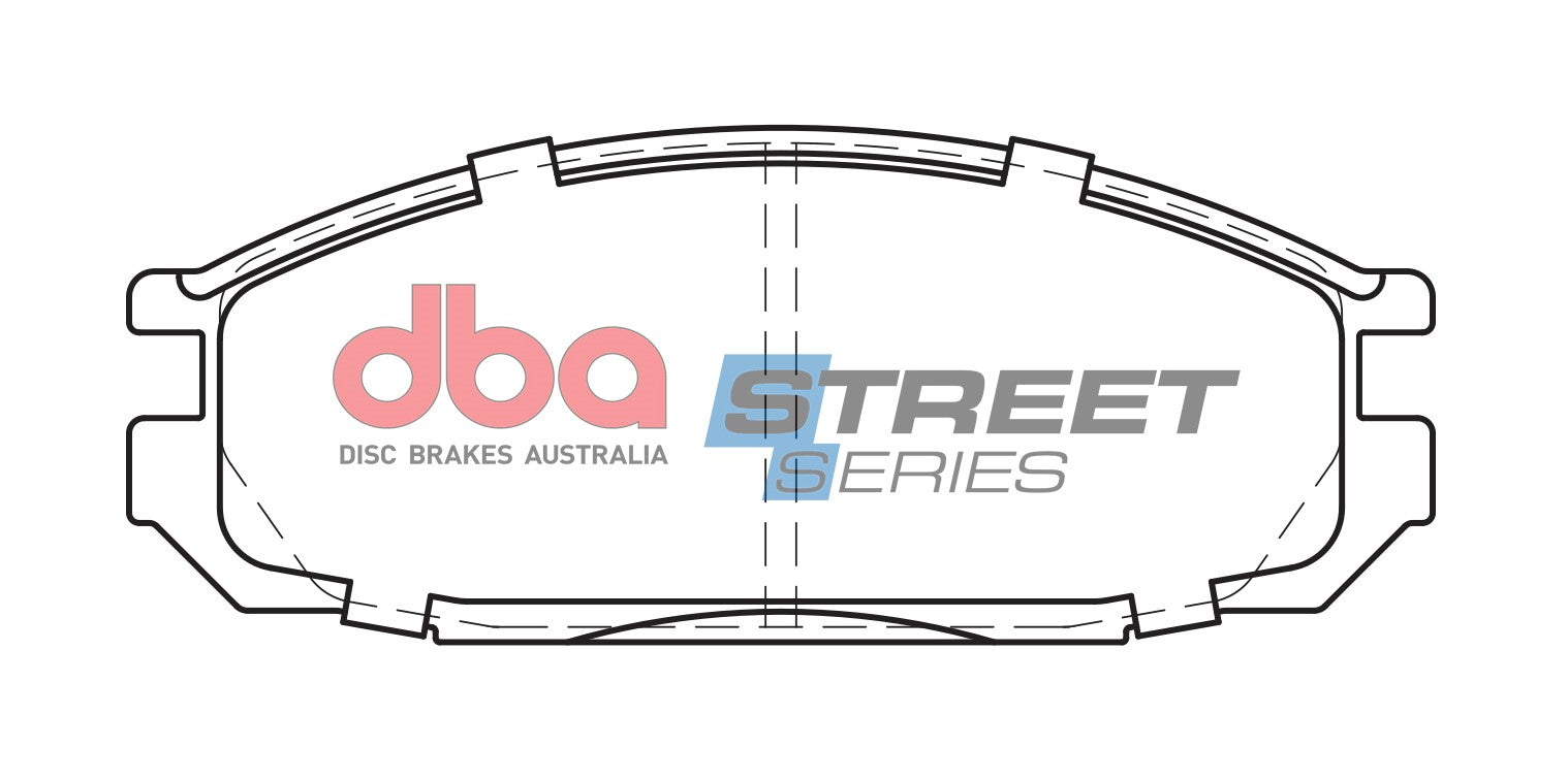 Placute Frana DBA Street Series Ceramic Spate Nissan Patrol DB1146SS