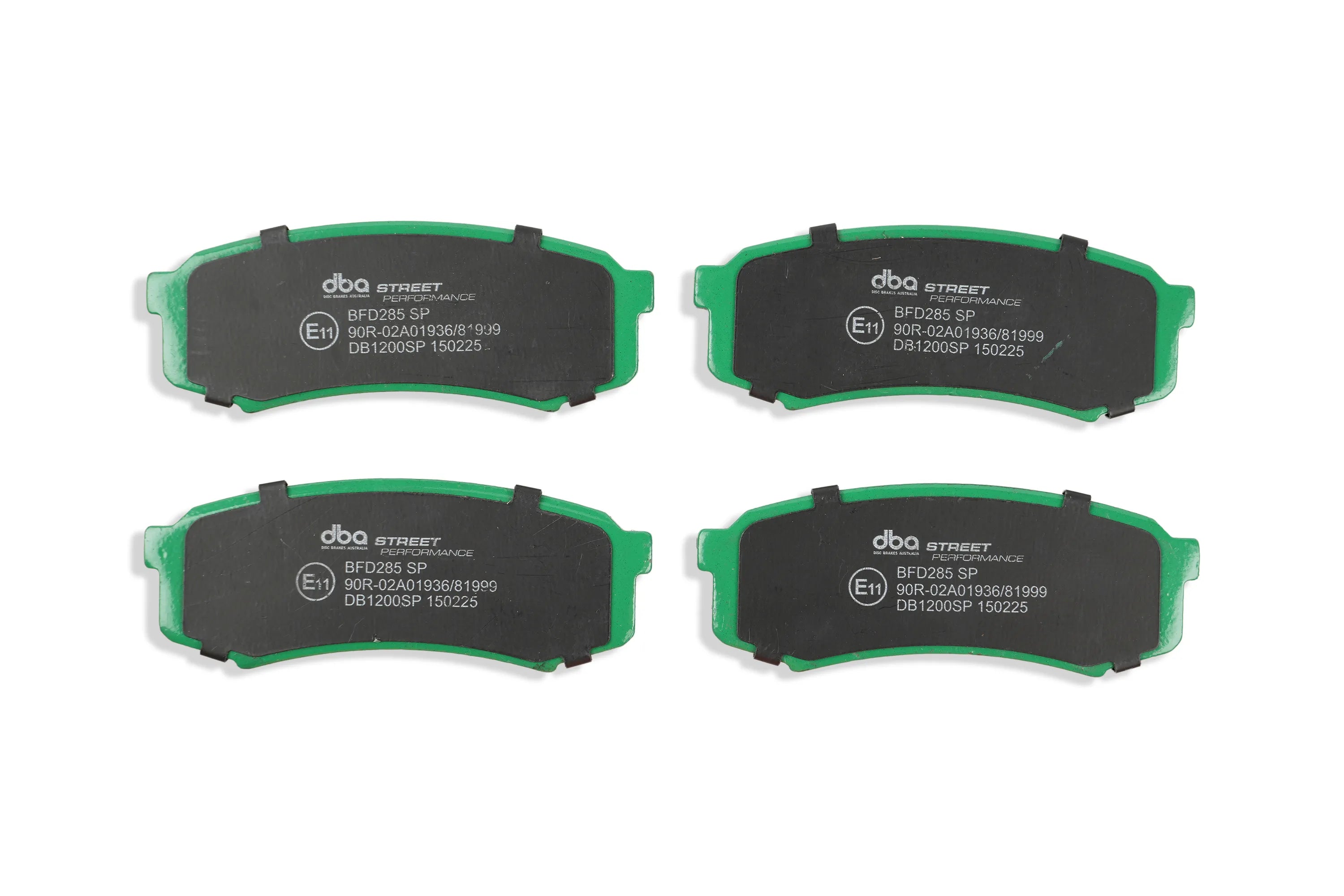 Placute Frana DBA Brake Kit Street Series X GOLD & Street Performance (2x DBA2737X + DB1200SP) Spate Toyota Fortuner DBA2737X-1200SP