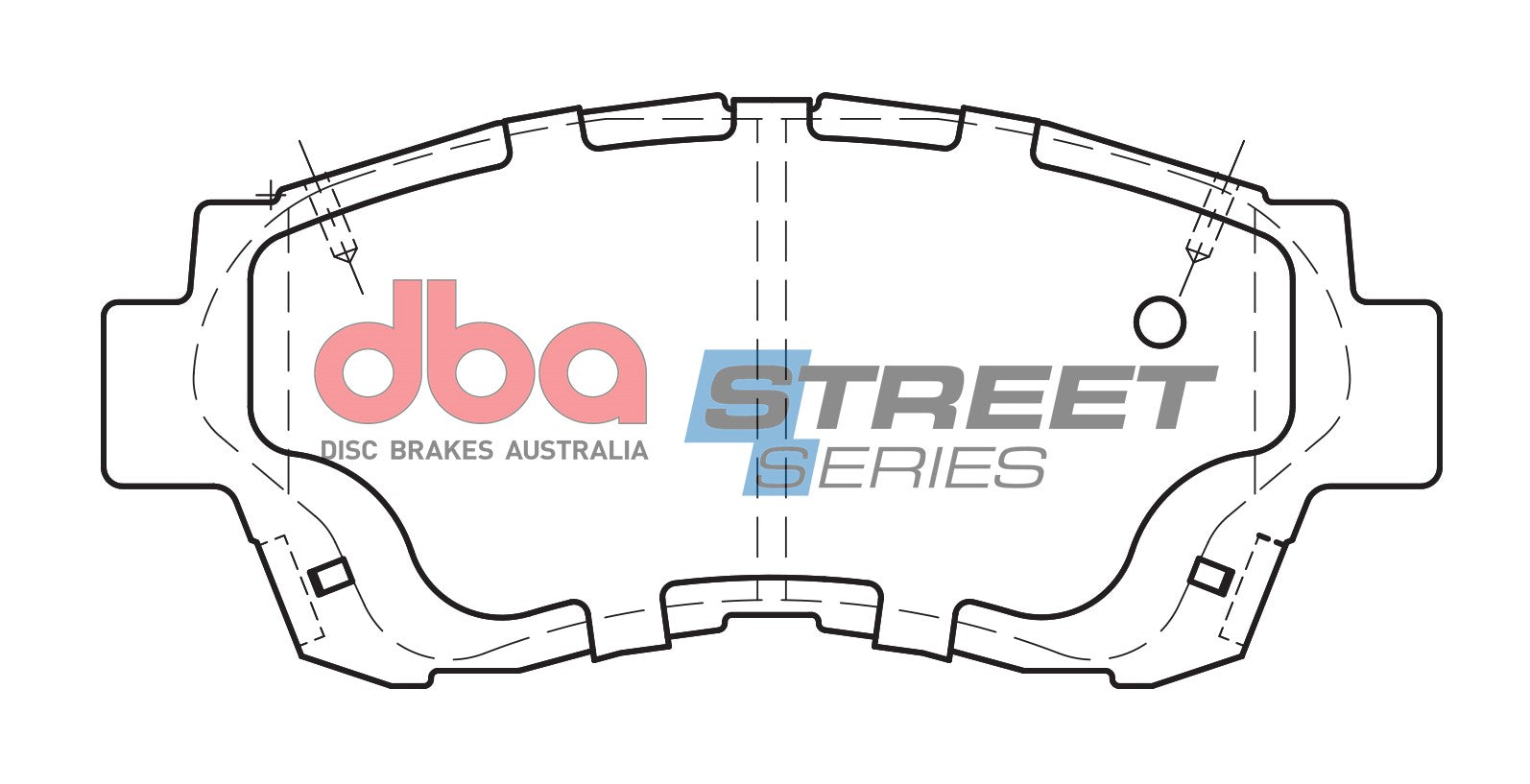 Placute Frana DBA Street Series Ceramic Fata Toyota Altezza DB1209SS