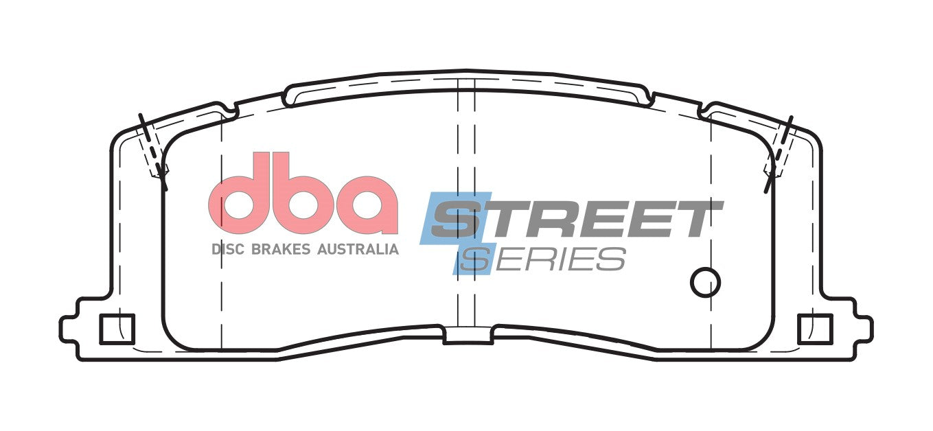 Placute Frana DBA Street Series Ceramic Spate Toyota Previa DB1213SS