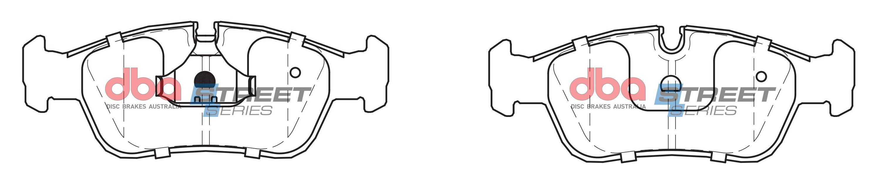 Placute Frana DBA Street Series Ceramic Fata BMW Seria 3 / BMW Z3 DB1224SS