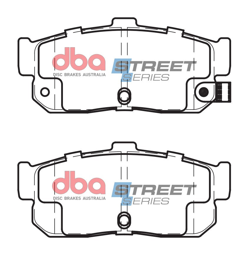 Placute Frana DBA Street Series Ceramic Spate Nissan DB1247SS