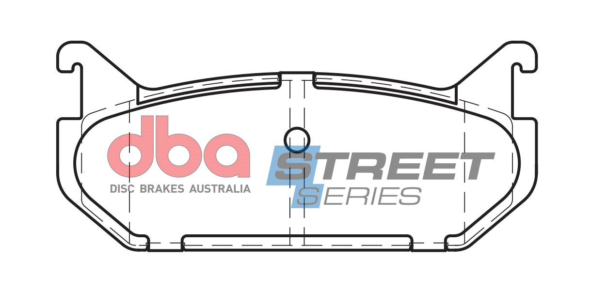 Placute Frana DBA Street Series Ceramic Spate Ford/Mazda DB1254SS