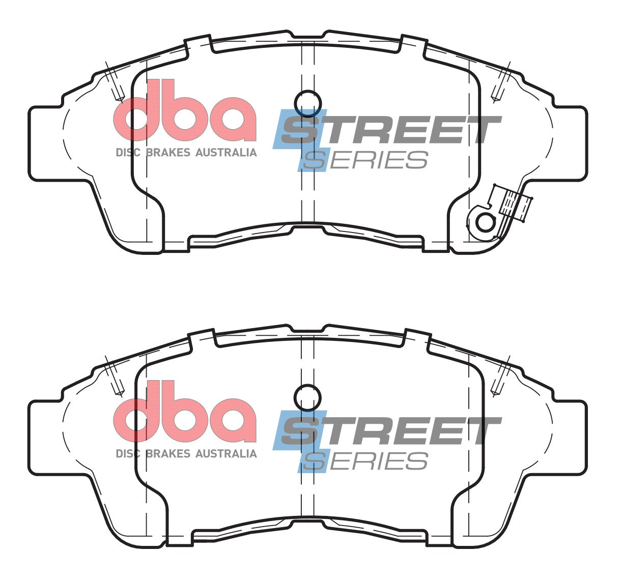 Placute Frana DBA Street Series Ceramic Fata Toyota DB1267SS
