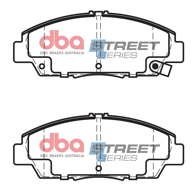 Placute Frana DBA Street Series Ceramic Fata Honda Accord / Honda Prelude DB1268SS