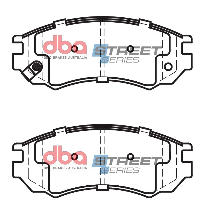 Placute Frana DBA Street Series Ceramic Fata Nissan DB1281SS
