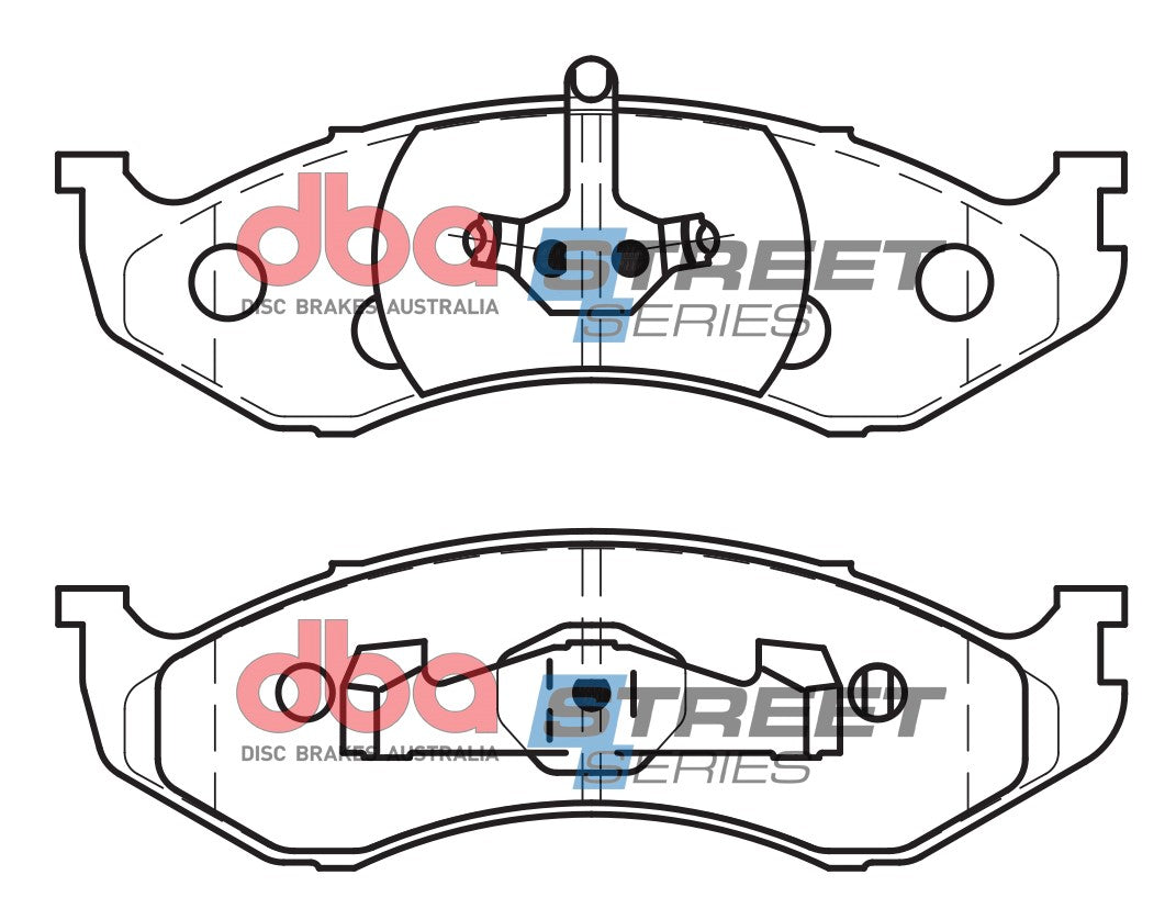 Placute Frana DBA Street Series Semi metallic Fata Jeep DB1311SS