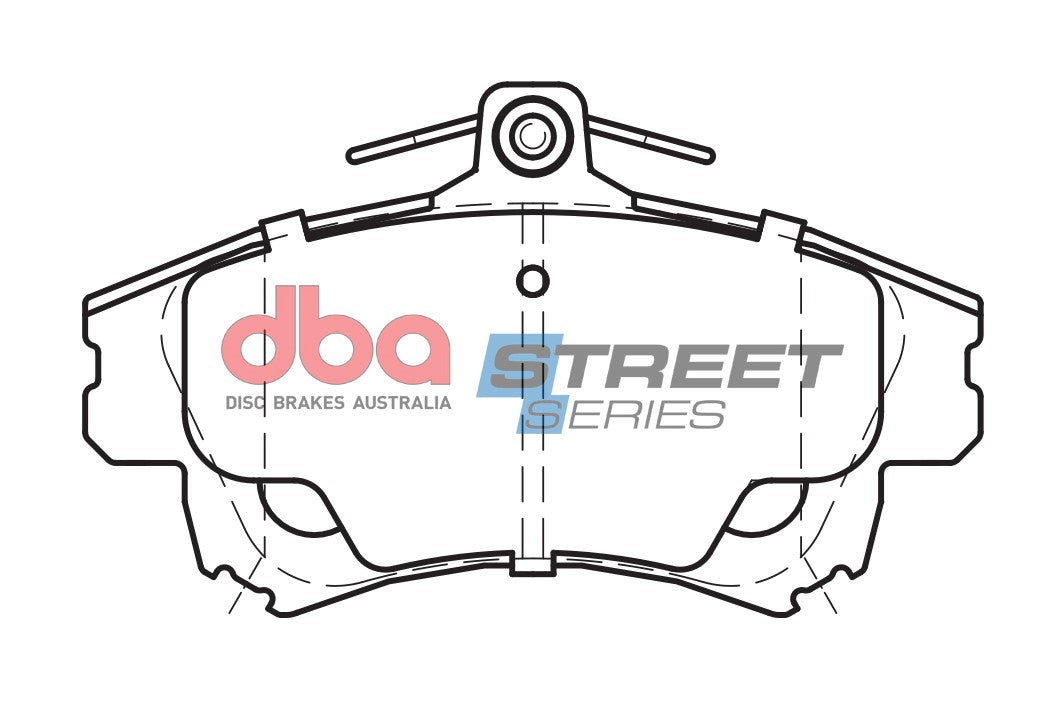 Placute Frana DBA Street Series Ceramic Fata Mitsubishi/Smart/Volvo DB1381SS