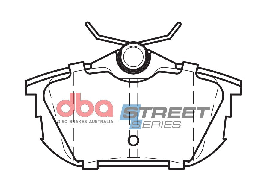 Placute Frana DBA Street Series Ceramic Spate Mitsubishi/Smart/Volvo DB1382SS