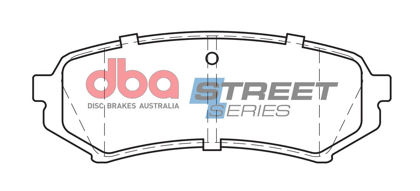 Placute Frana DBA Street Series Ceramic Spate DB1383SS