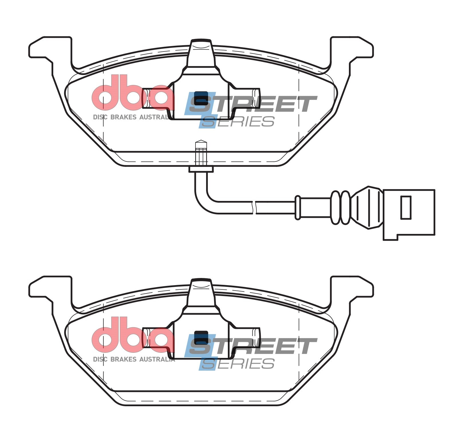 Placute Frana DBA Street Series Ceramic Fata DB1405SS