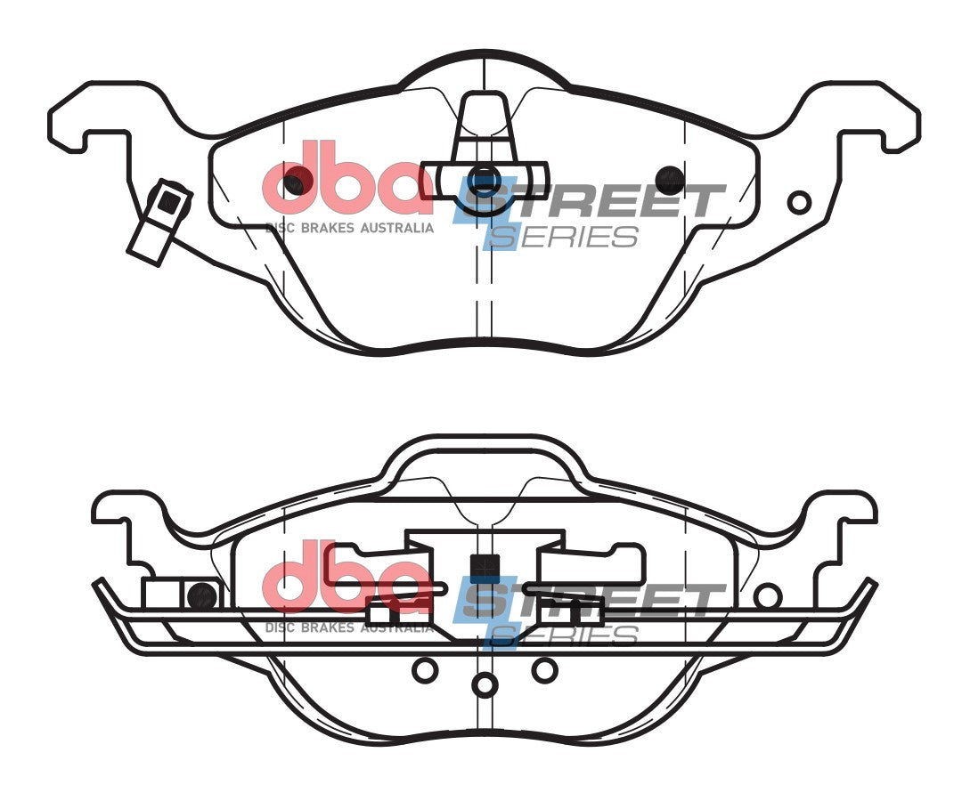 Placute Frana DBA Street Series Ceramic Fata Opel Astra DB1424SS