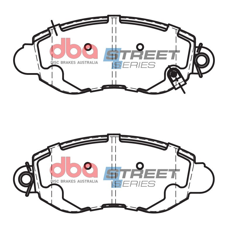 Placute Frana DBA Street Series Ceramic Fata DB1436SS