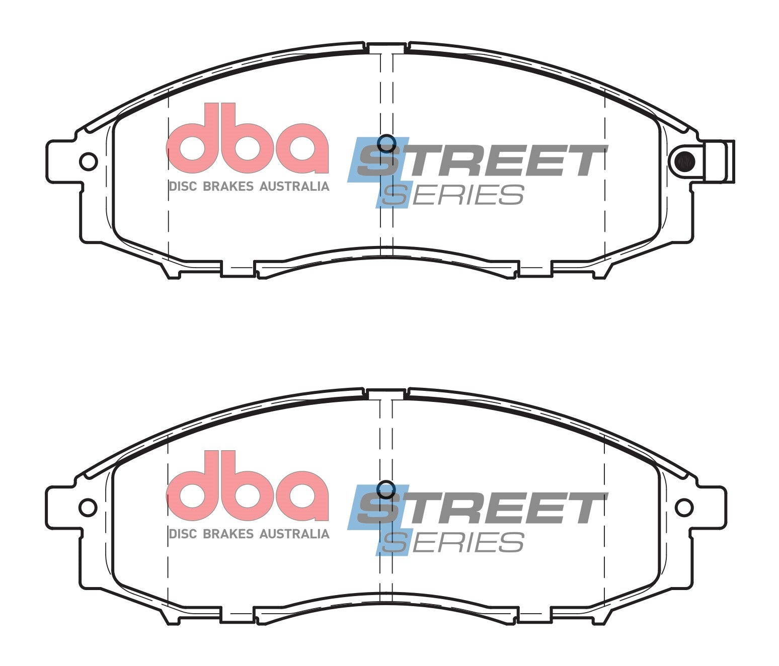 Placute Frana DBA Street Series Ceramic Fata Nissan Navara DB1439SS