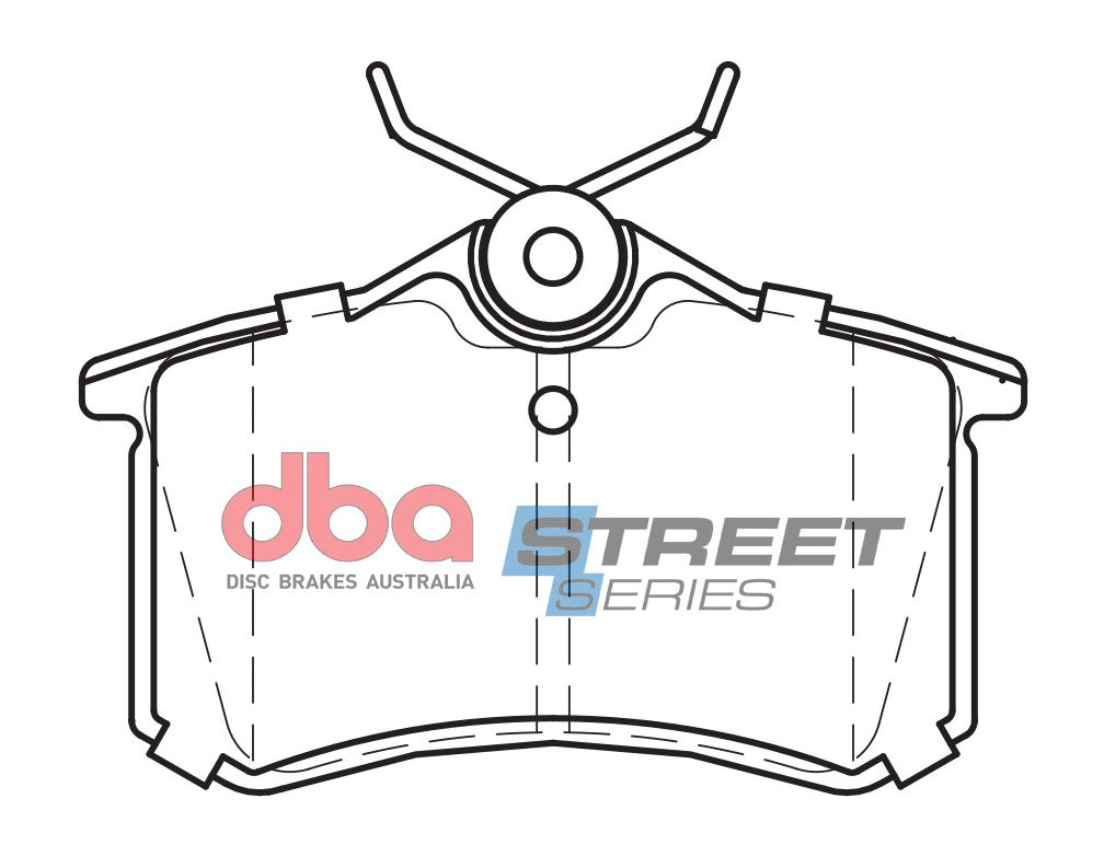 Placute Frana DBA Street Series Ceramic Spate DB1449SS