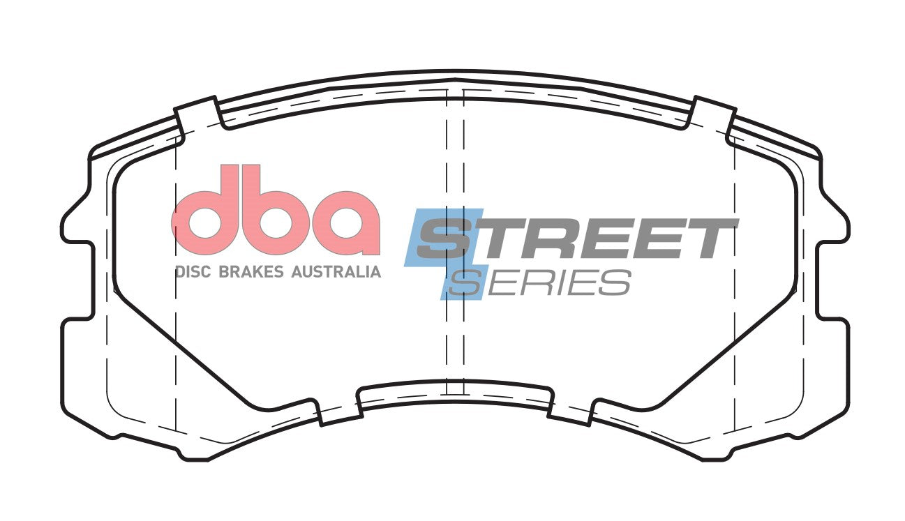 Placute Frana DBA Street Series Ceramic Fata Mitsubishi Lancer DB1455SS