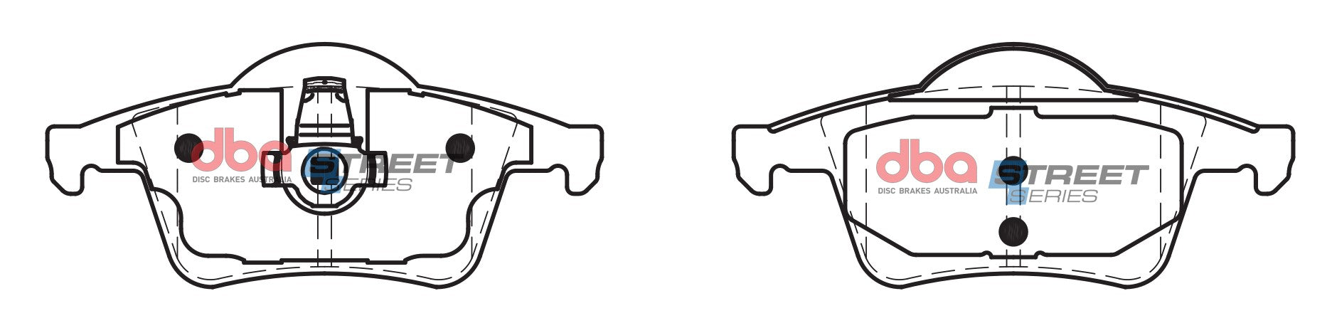 Placute Frana DBA Street Series Ceramic Spate Volvo DB1456SS