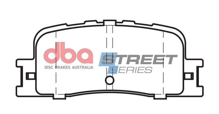 Placute Frana DBA Street Series Ceramic Spate Toyota Camry DB1463SS