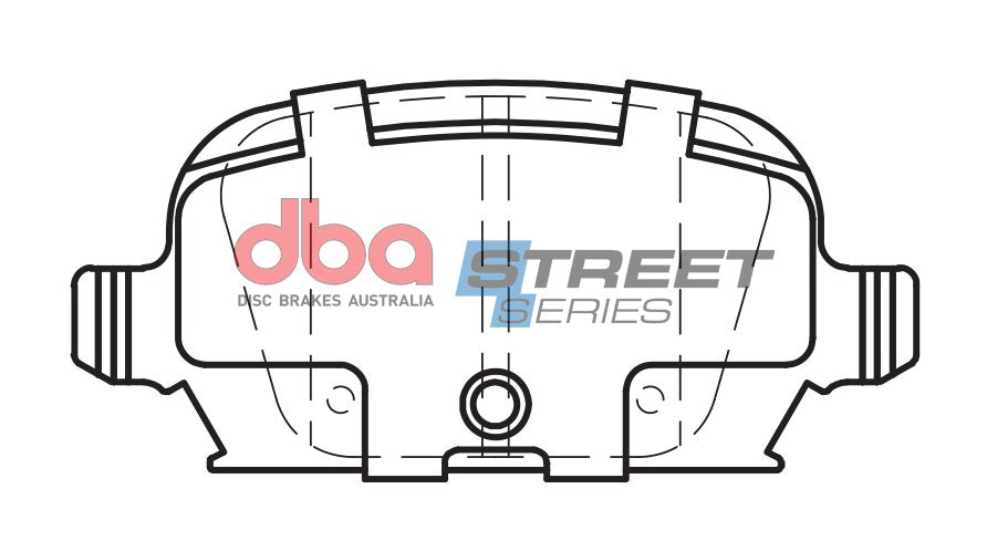 Placute Frana DBA Street Series Ceramic Spate Opel Corsa / Opel Tigra DB1472SS