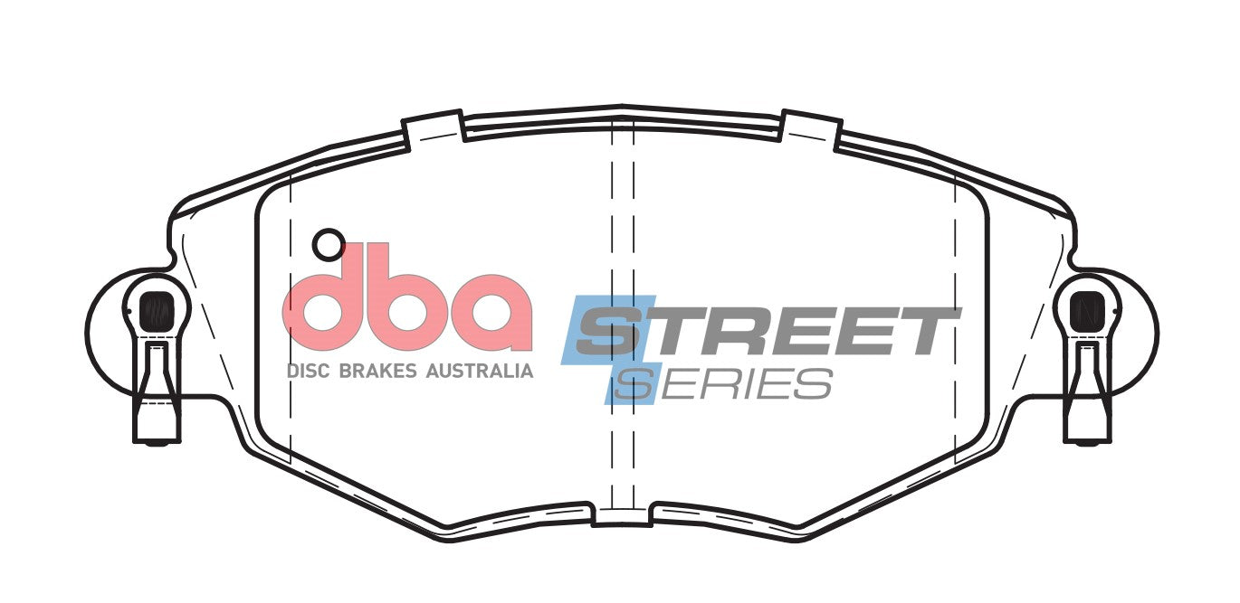 Placute Frana DBA Street Series Ceramic Fata Ford Mondeo DB1479SS