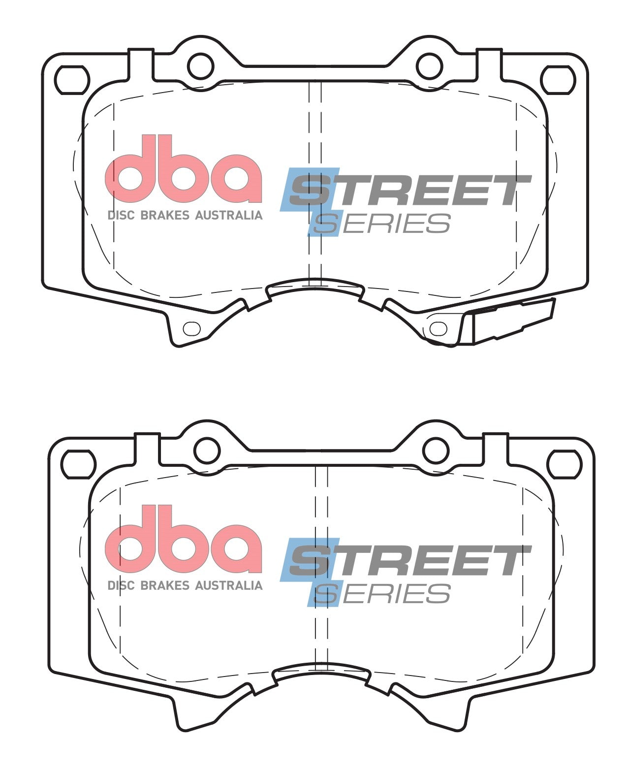 Placute Frana DBA Street Series Ceramic Fata Mitsubishi Pajero / Toyota Fortuner DB1482SS