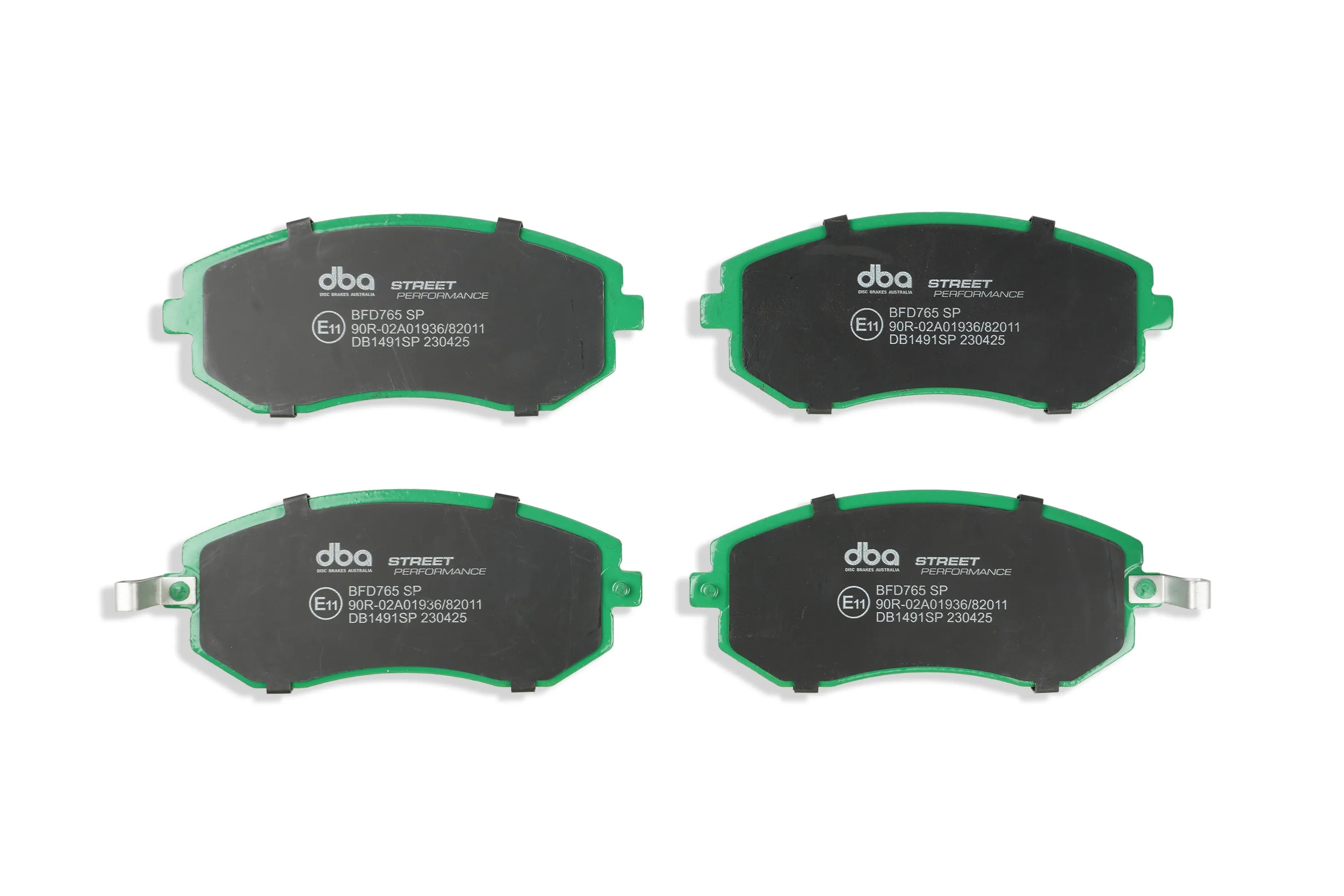 Placute Frana DBA Brake Kit Street Series T2 Slotted & Street Performance (2x DBA650S + DB1491SP) Fata Subaru/Toyota DBA650S-1491SP