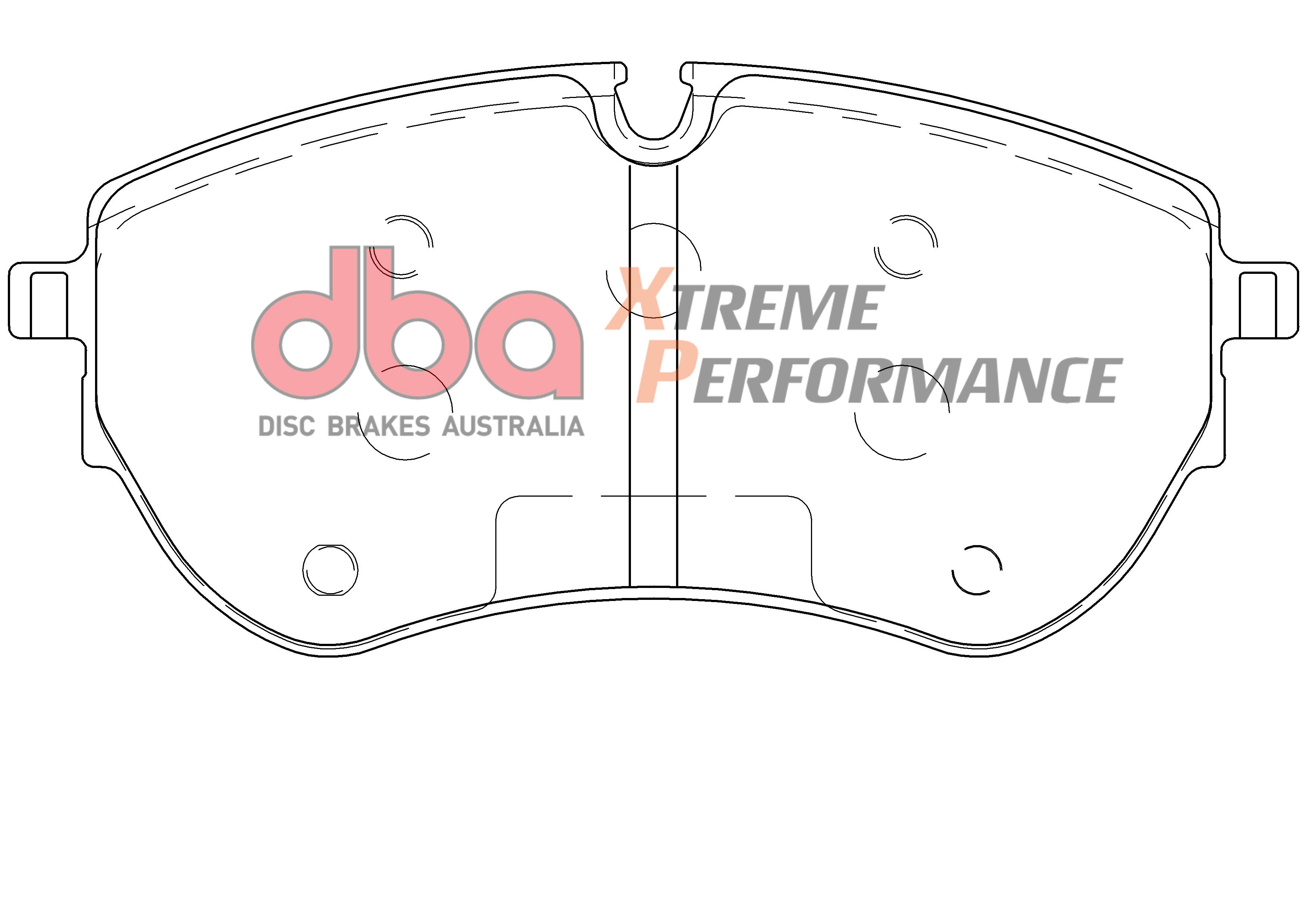Placute Frana DBA Xtreme Performance Fata Volkswagen Amarok DB15001XP
