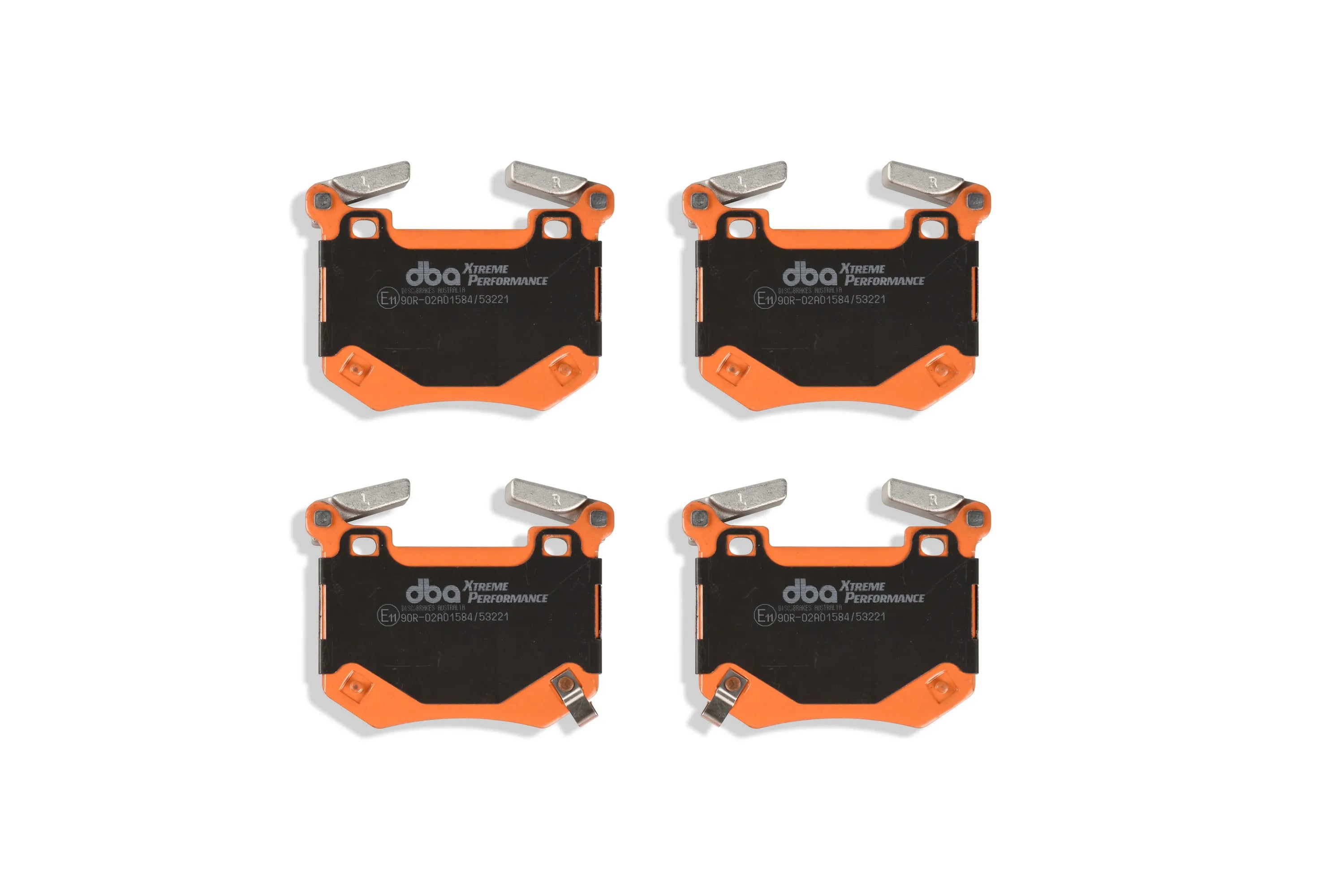 Placute Frana DBA Brake Kit 4000 Series T3 Slotted & Xtreme Performance (2x DBA43343S + DB15004XP) Spate Kia Stinger DBA43343S-15004XP