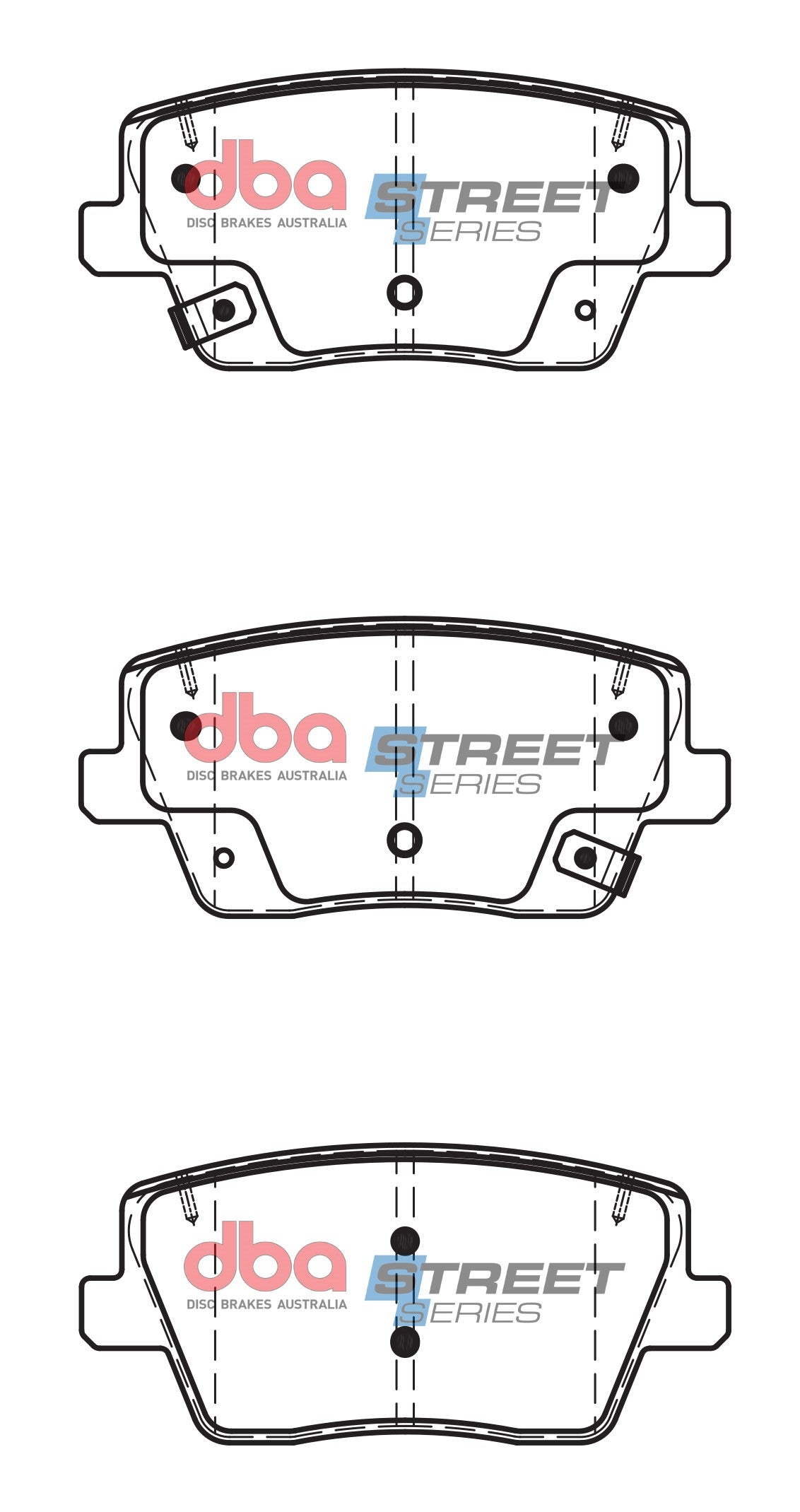 Placute Frana DBA Street Series Ceramic Spate Hyundai Kona N / Hyundai i30 N DB15013SS