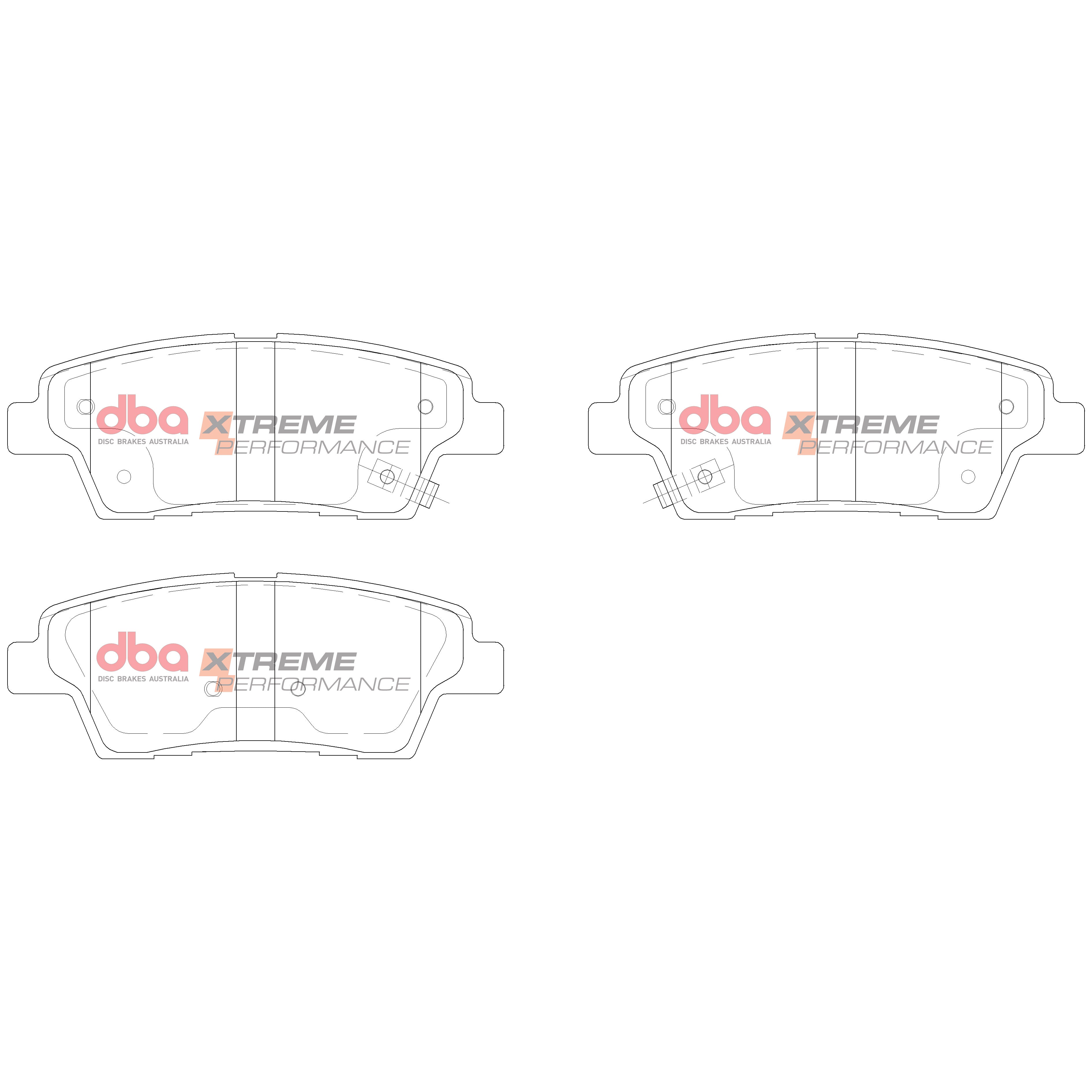 Placute Frana DBA Xtreme Performance Spate Hyundai/Kia DB15022XP