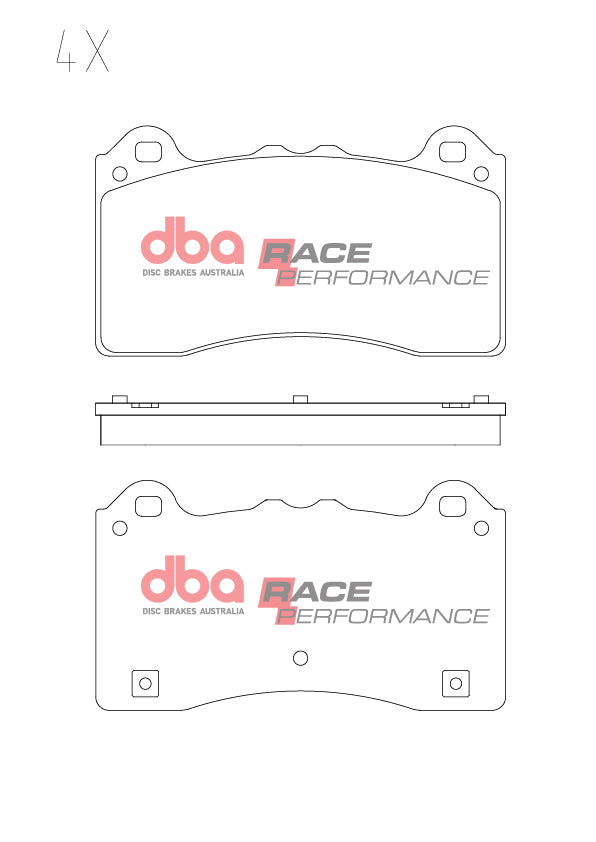 Placute Frana DBA Race Performance Fata Ford Focus DB15025RP