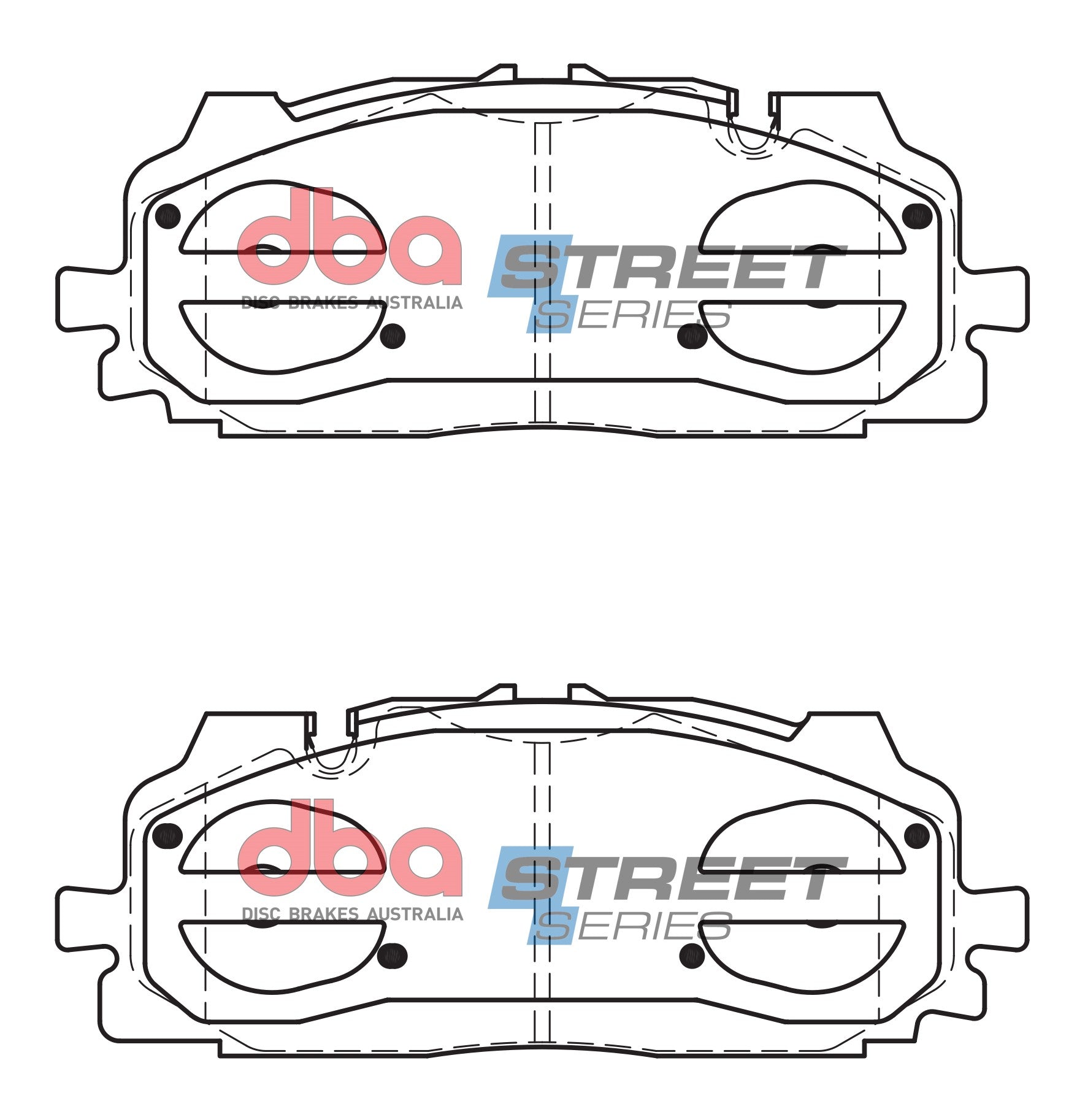 Placute Frana DBA Street Series Ceramic Fata Audi/Cupra/Volkswagen DB15030SS
