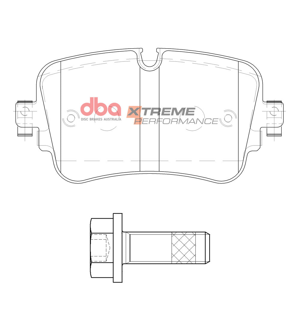 Placute Frana DBA Xtreme Performance Spate Audi Q7 DB15031XP