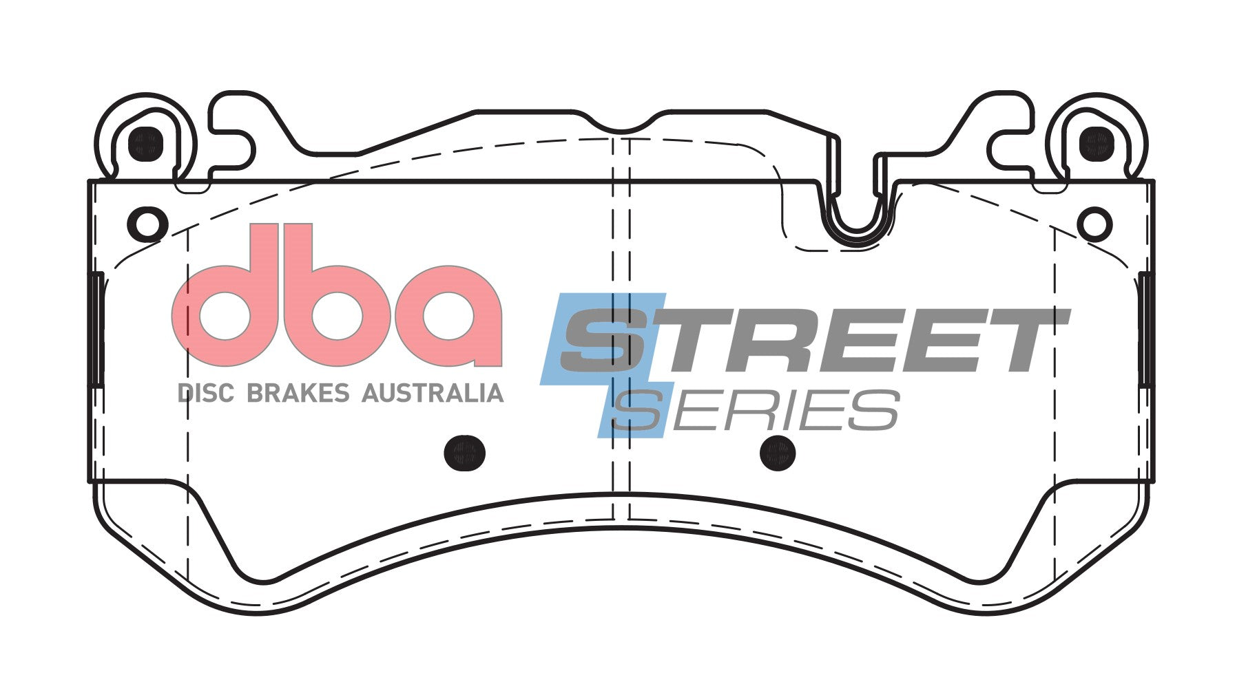 Placute Frana DBA Street Series Ceramic Fata Mercedes-Benz DB15033SS