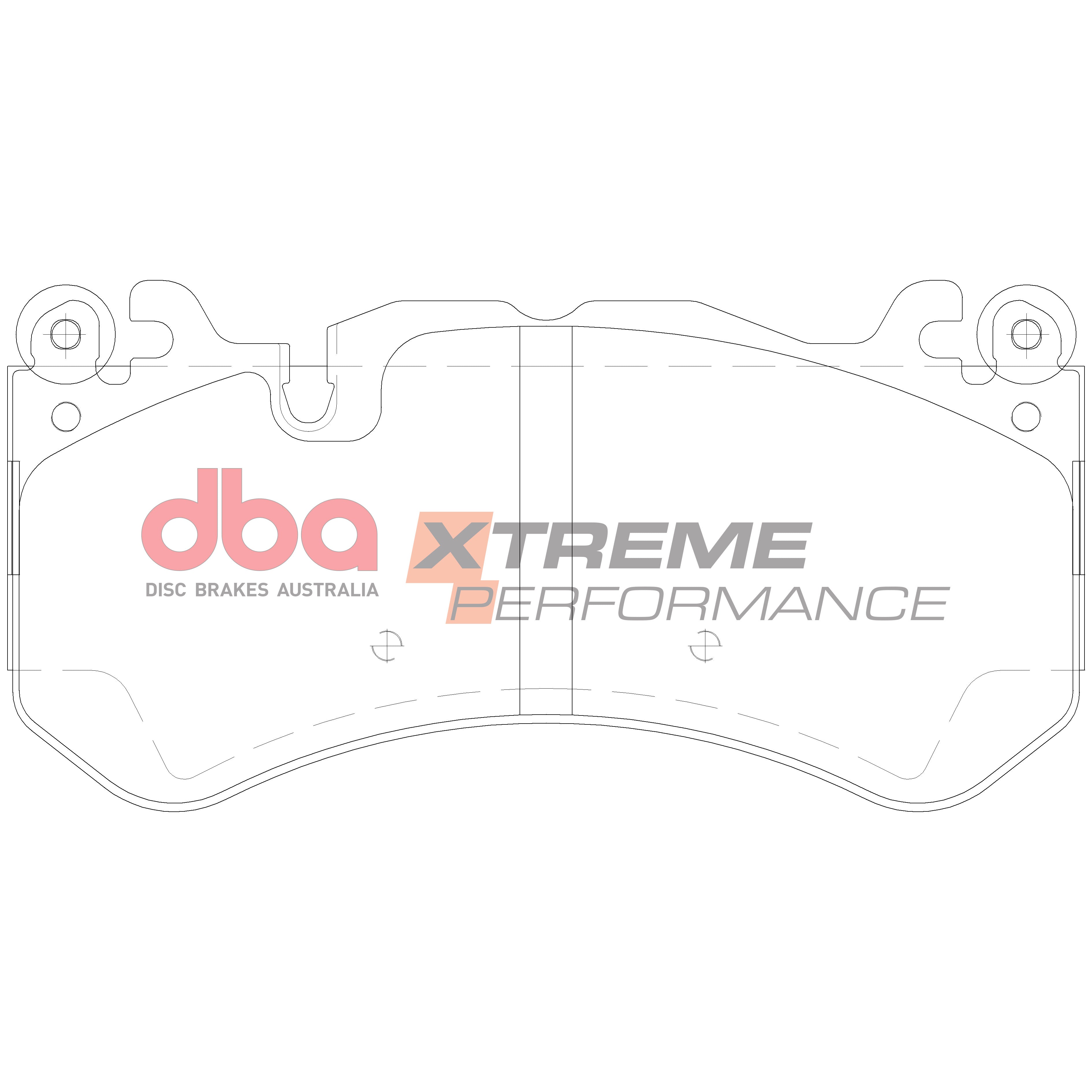 Placute Frana DBA Xtreme Performance Fata Mercedes-Benz DB15033XP