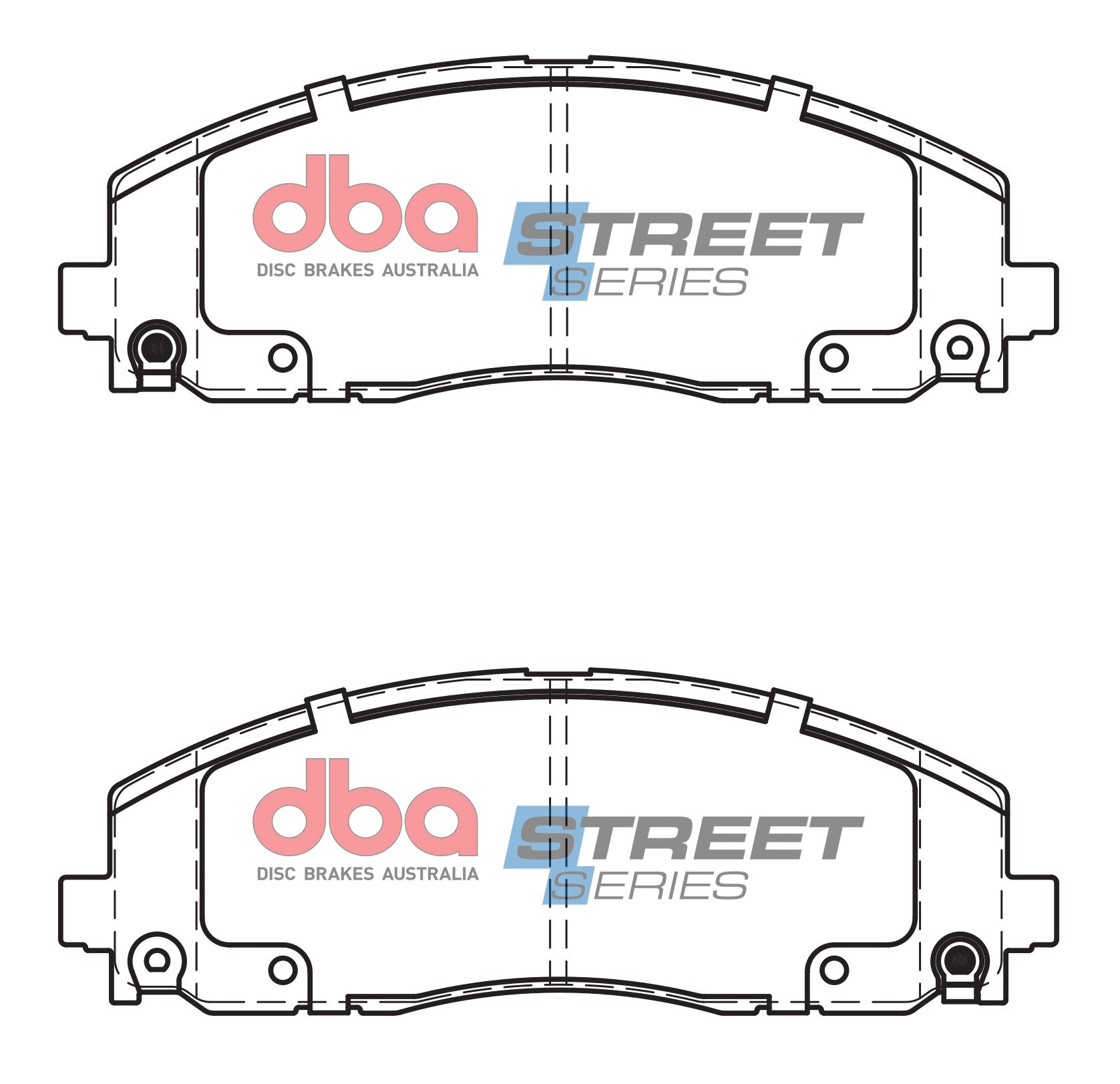 Placute Frana DBA Street Series Ceramic Fata Jeep Gladiator / Jeep Wrangler DB15038SS