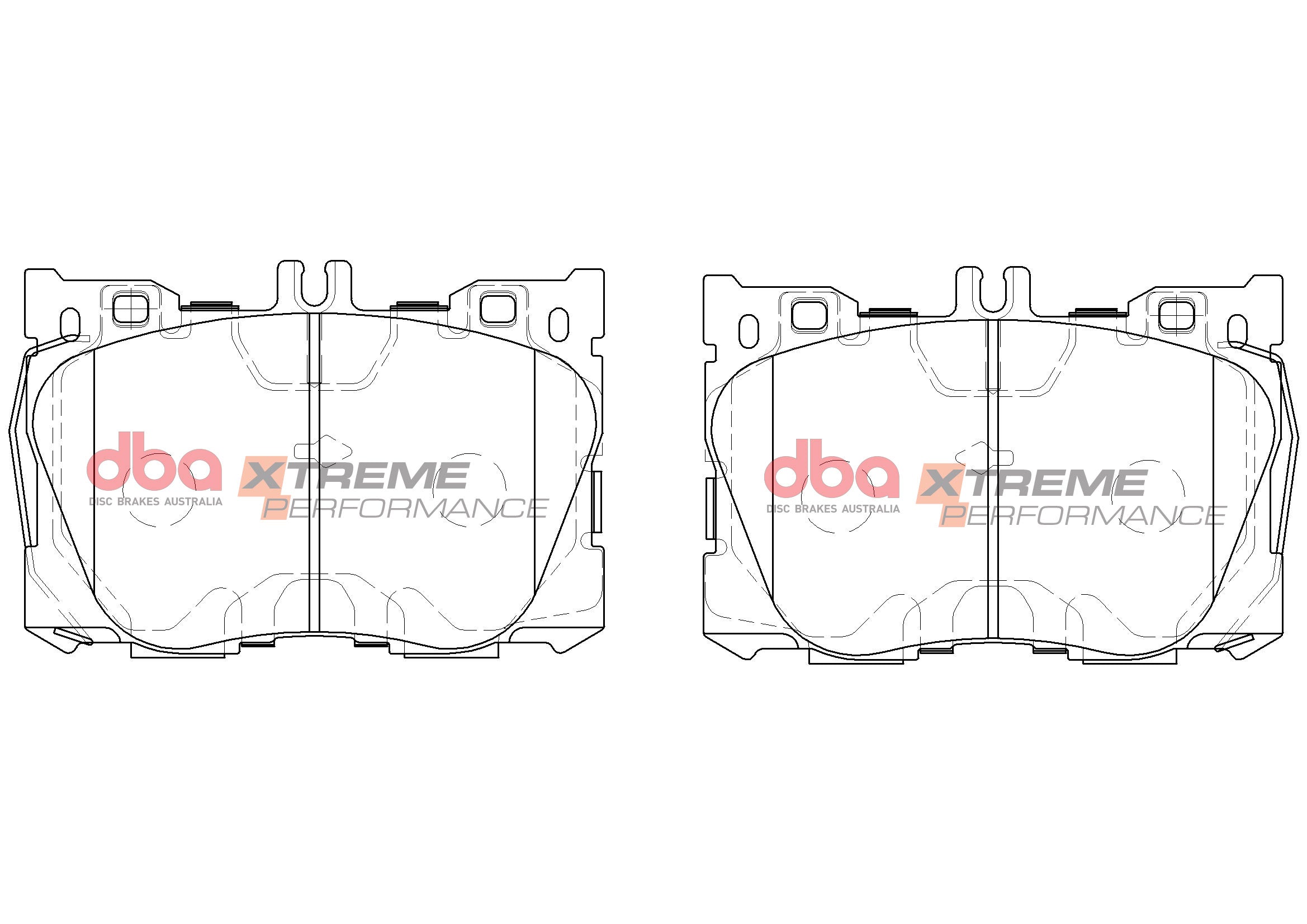 Placute Frana DBA Xtreme Performance Fata Mercedes-Benz DB15062XP